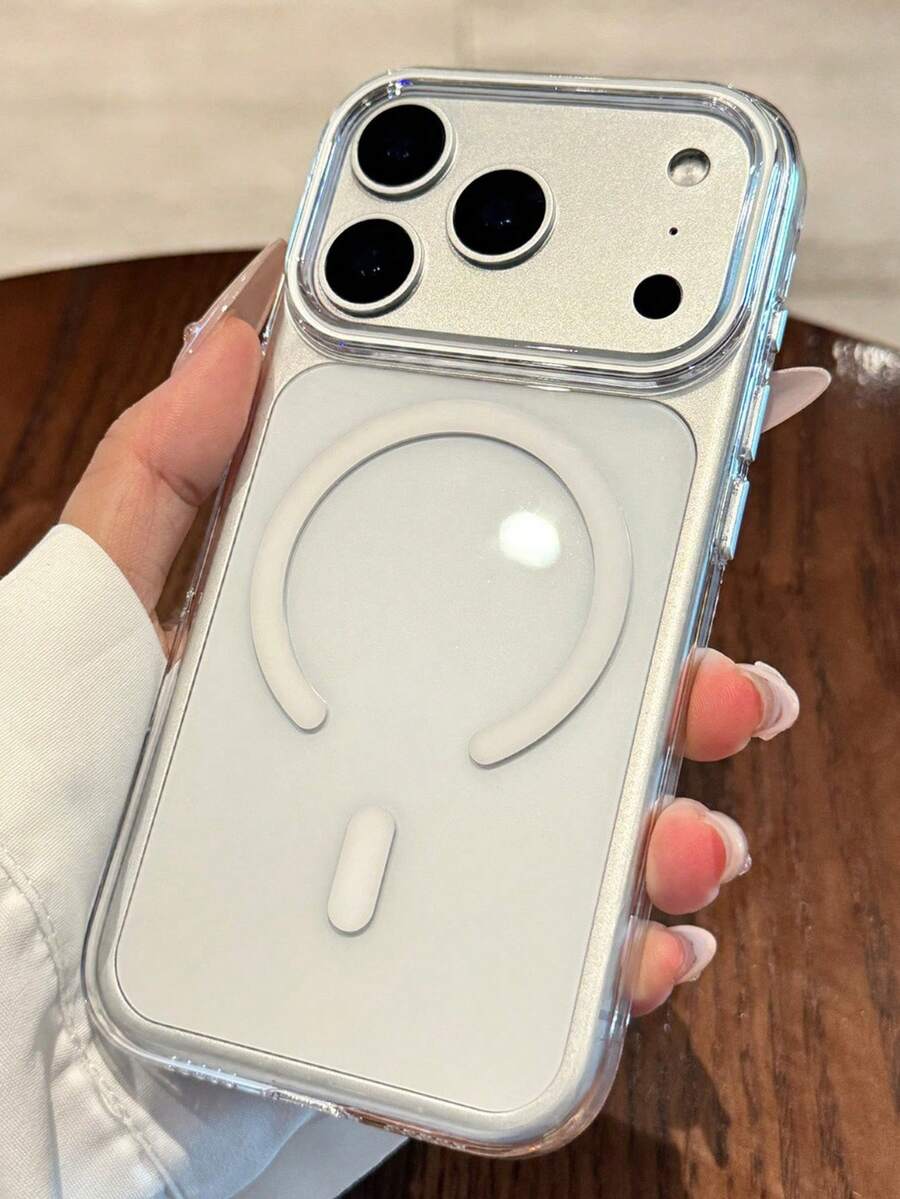 Luxury High Transparency PC Magnetic Phone Case Compatible With IPhone 17Pro Max 17 16 15 14 Pro Max For Wireless Charge Shockproof Cover