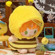 20厘米娃娃服装套装，可爱蜜蜂毛绒娃娃可换装，动漫人偶配件，生日/节日礼物 - 彩色 - 查看 10