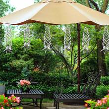 4 chiếc vòng phản quang hình xoắn ốc đuổi chim, thiết bị phản quang treo dài 40,13 cm để xua đuổi chim bồ câu và ngỗng khỏi nhà, vườn và hồ bơi. - A - Xem 8