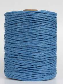 Sợi raffia tròn, dây raffia, sợi cỏ raffia để dệt, mũ dệt mùa hè bằng cỏ bông, sợi cỏ bông để móc túi. - A - Xem 15