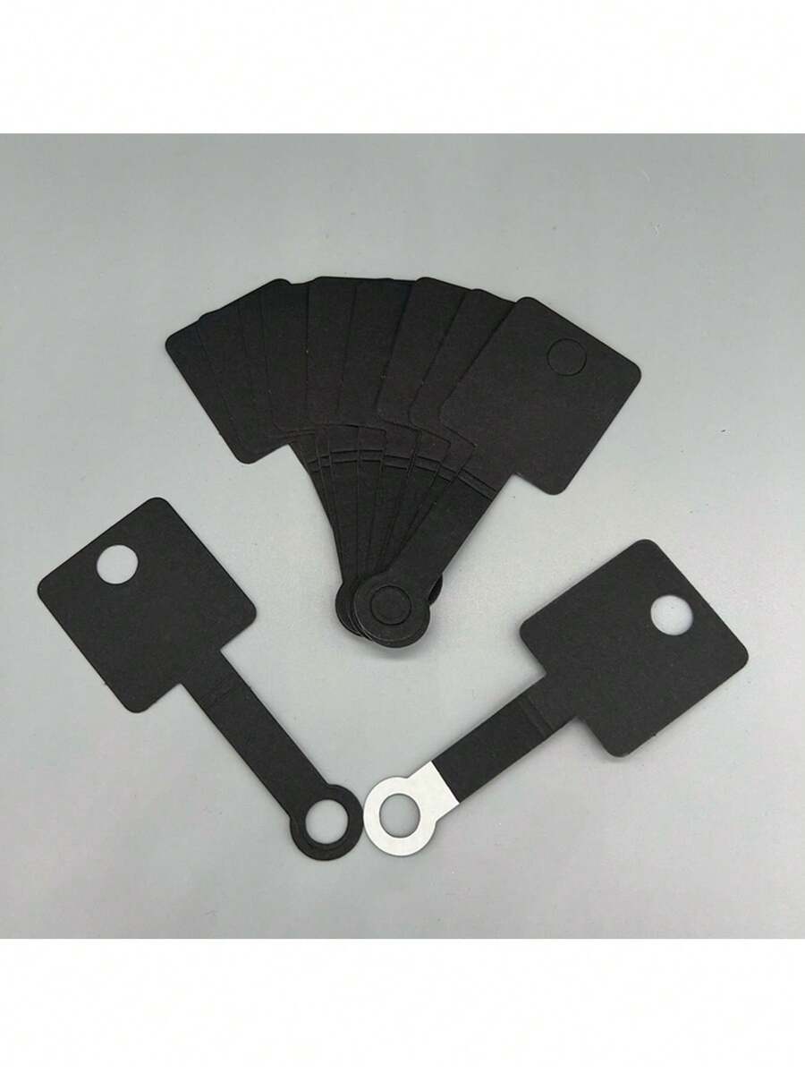 100pcs Letter Style Packaging Cards For Necklaces, Bracelets, Jewelry Display - Multicolor - View 1