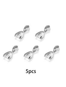 18K金10件套吊坠/5件套吊坠夹扣、搭扣和挂钩，用于制作您自己的项链首饰 - 彩色 - 查看 11