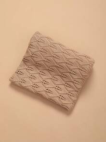 Baby Cotton Knit Blanket, Hollow Out Design, Suitable For Baby In Spring And Summer, Air-Conditioned Room - Multicolor - View 5