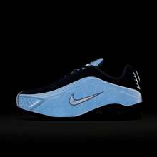 Nike Shox R4 Na9 Men's Casual Sneakers Obsidian Diffused Blue IM8462-451 - Blue - View 6