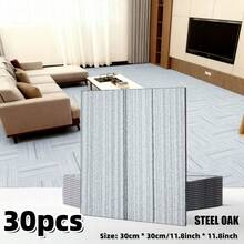 15/30 pezzi Adesivi per pavimenti antiscivolo simili a tappeti, rimovibili, spessi e durevoli, carta da parati in vinile impermeabile adesiva per camera da letto, bagno, cucina, piastrelle, piano di lavoro, rinnovo mobili, lavabile e facile da curare, adatto per camera da letto, bagno, sala da pranzo, decorazione parete cucina, decorazione casa, materiali per rinnovo pavimenti e pareti di casa - multicolore - Visualizzare 12
