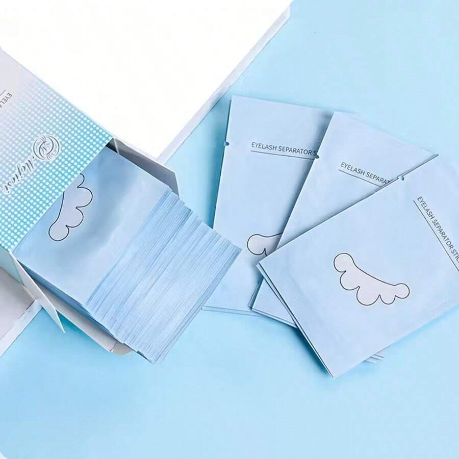 Bộ 2/10/20 miếng dán cách ly hình đám mây, dùng cho nối mi, băng dán mí mắt, miếng đệm mi không dệt protein, vật tư nối mi. - Nhiều màu - Xem 1