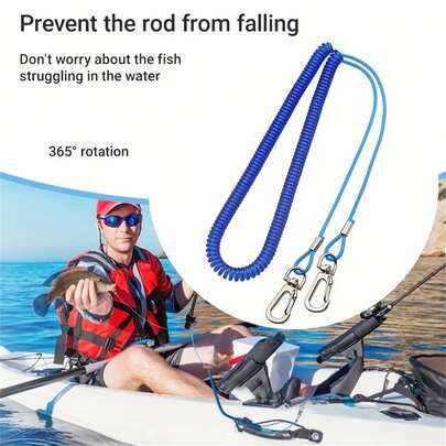360° Rotatable Anti- Fishing Rod Holder, Telescopic Stainless Steel Fishing Pole Stand With Quick Release Buckle, Durable Corrosion Resistant Accessory For Shore Anglers, Boat & Saltwater Use