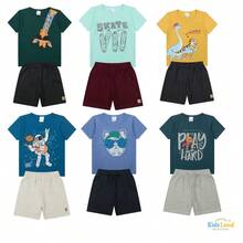 Boys' Summer Outfit With Assorted Prints - KIT 8 - Ver 3