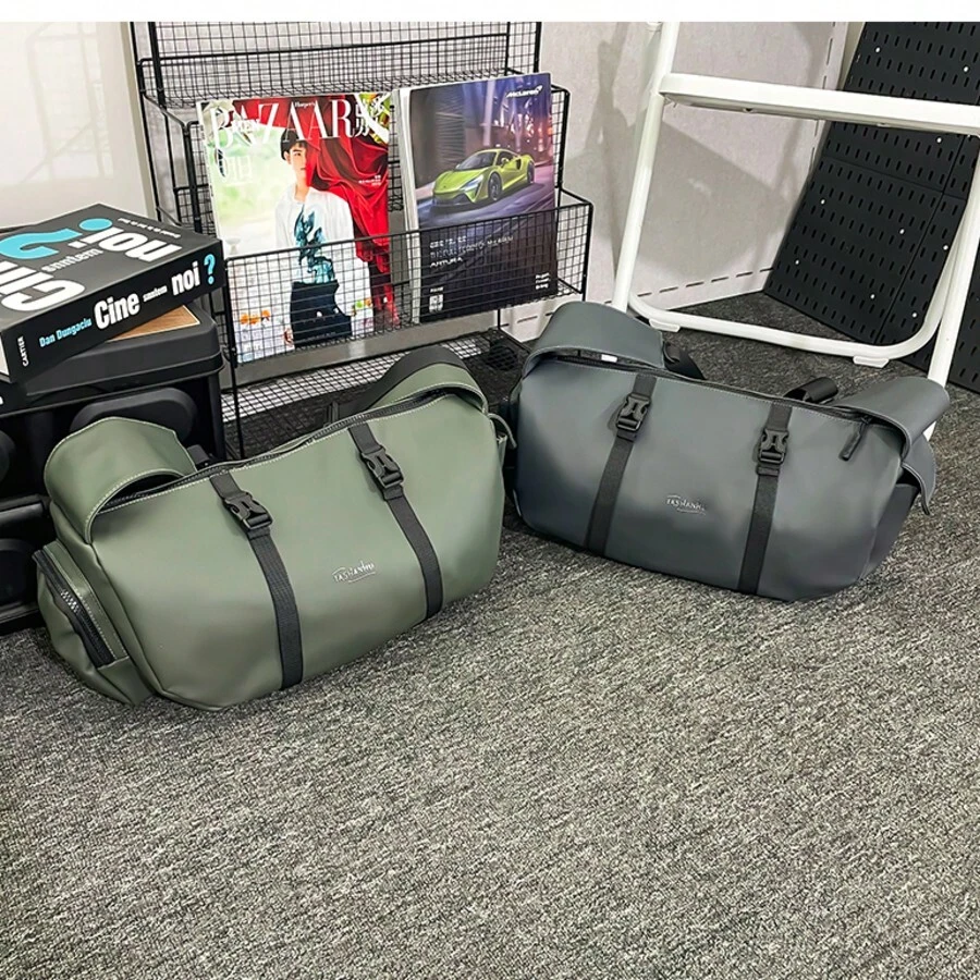 Men's Casual Crossbody Bag, High-Quality Versatile Shoulder Bag, Large Capacity Functional Tactical Backpack