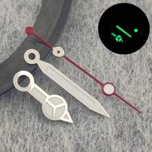 High-Quality NH35 Clock Hands, Rose Gold Plated Clock Hands For NH35/NH36/4R/7S Movement Watches, JBB1 Green/Blue Luminous Pointers - 24 - 查看 11
