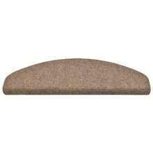 vidaXL Klebematten für Treppen, 5 Stück, Creme, 65 x 21 x 4 cm, Nadelfilz - Beige - Übersicht 5
