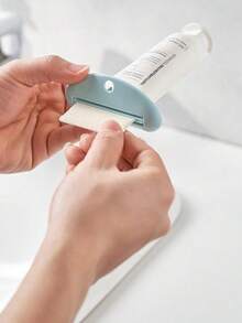 Manual Plastic Toothpaste Squeezer, Vertical Bathroom Dispenser For Toothpaste, Face Wash, Hand Cream, No Electricity Needed, Home Bathroom Decor, Autumn, Back To School Decor - Multicolor - View 6