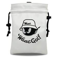 1 bolsa para pelotas de golf con cordón, cuidadosamente diseñada: accesorio multifuncional ligero y duradero de primera calidad, ideal para golfistas exigentes y viajeros frecuentes. - Multicolor - Ver 1