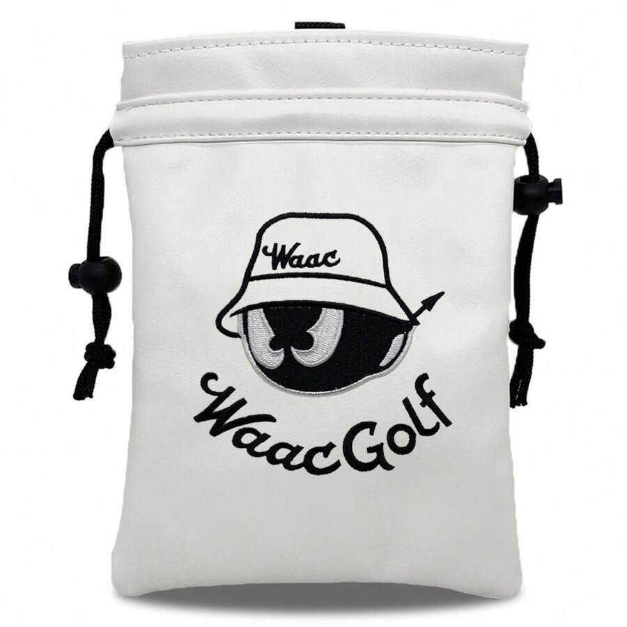 1 bolsa para pelotas de golf con cordón, cuidadosamente diseñada: accesorio multifuncional ligero y duradero de primera calidad, ideal para golfistas exigentes y viajeros frecuentes. - Multicolor - Ver 1