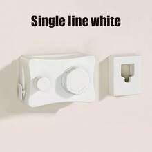 Retractable Invisible Clothes Line, Indoor/Balcony Steel Wire Drying Rack, Bathroom Retractable Clothes Line - Multicolor - View 12