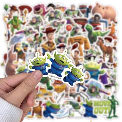 50 قطعة ملصقات ملصقات كرتونية، ملصقات زخرفية مقاومة للماء للجيتار والحقائب وال- DIY والكمبيوتر المحمول وأغطية الهاتف