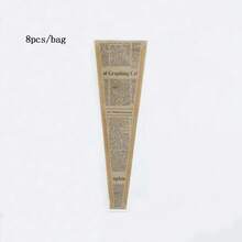 透明花束包装袋，牛皮纸花卉装饰袋 - 多色 - 查看 18