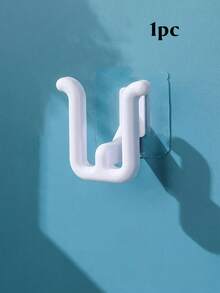 1pc Colorful Self-Adhesive Shoe Rack - Waterproof, Wall-Mounted Shoe Hook, Suitable For Bathroom, Kitchen And Bedroom Decor | Space-Saving, Easy Installation - Modern Style, Plastic Material, Easy To Install - Multicolor - View 9