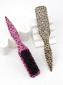 1pc Unisex Retro Fluffy Hair Comb, Beard Comb, Smooth Ponytail & Bun Shaper, Detangling For Frizzy Hair, Wide Teeth Backcombing & Sectioning Styling Comb - A - View 11