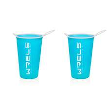 1/2PCS WRELS 200ml 折叠运动水壶 - 小巧便携，可悬挂，是越野跑、骑行和露营的理想之选，迷你水杯 - 折疊軟水壺 - 查看 14