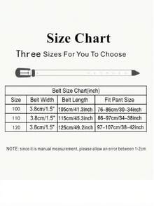 1个男士子弹形皮带扣，时尚街头嘻哈亚文化元素皮带 - A - 查看 11