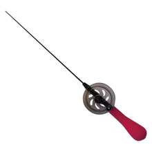 Cần câu cá trên băng, tay cầm bọc xốp, trọng lượng nhẹ, có tay nắm chống trượt, thích hợp cho câu cá ở hồ và sông. - Đỏ - Xem 5