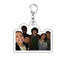 1pc Pendant, Hell Fire Club Mask Keychain, TV Show Merchandise (Random Style) - Multicolor - View 6