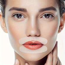 18/5/4 plasturi reutilizabili din silicon pentru lifting facial, concepuți pentru a ridica mușchii faciali, a ameliora oboseala, realizați din silicon transparent și ușori, potriviți pentru lifting facial, cadou excelent pentru Ziua Mamei și sezonul nunților - Multicolor - Vizualizare 2