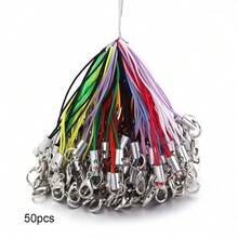 50条粉白相间的精致挂绳，简约实用，是制作串珠首饰的理想材料。 - 手機繩 - 查看 19