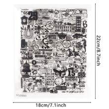 Easter Blueprint Spring Sprung Rabbit Clear Stamp Tattered Sparrow Rubber Stamps Transparent Stamps For DIY Scrapbooking Photo Album Card Gifts - Clear Stamps - View 22