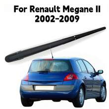 For Renault Megane II Hatchback (BM0/1, CM0/1) 2002-2009 Rear Window Wiper Assembly Rear Wiper Blade Rocker Arm Cover - 1 Set - View 1