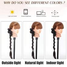 24 Inch Synthetic Hair Braid, Ancient Chinese Style Chignon Hairstyle, Suitable For Hanfu Clothing - Multicolor - View 6