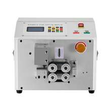 Automatischer Schrumpfschlauchschneider, Rohrschneidemaschine mit LCD-Display, 1–20 mm Schnittdurchmesser, 0,1–99999,9 mm Schnittlänge, für PVC-PE-Rohre, Silikonrohre, weiche Wasserrohre - 500 W - Übersicht 8