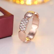1pc Fashionable Minimalist Elegant Design Women's Ring, Luxury Sophisticated Style Suitable For Parties, Gatherings, Banquets - Ring - View 7