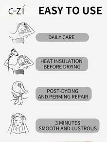 C-ZI椰奶护发喷雾，丰盈滋养，香味持久，80毫升/2.7盎司 - 80毫升 - 查看 6