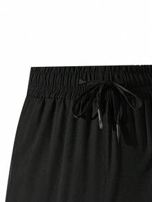 女款戶外短褲，透氣輕量夏季短褲，舒適便捷黑色運動款 - 黑色 - 查看 6