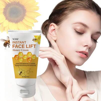 蜂毒瞬效提拉面霜 80克 | 玻尿酸 | 紧致平滑 | 快速吸收，不油腻 | 无酒精 | 适合所有肤质
