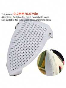 1个PVC通用熨烫垫，PTFE防烫熨烫鞋套，衣物保护熨衣机底座套，包含家用蒸汽熨斗配件套装 - A - 查看 14