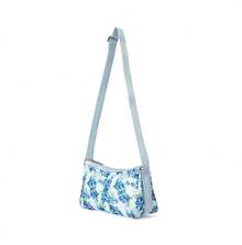 Skechers Túi đeo vai thể thao thường ngày mới dành cho nữ - Màu xanh lam - Xem 3