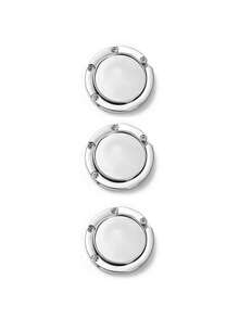 Foldable Bag Hanger Hook, Purse Hook, Handbag Hanger Table Hook, Wallet Racks, Creative Bag Hanging Rack, Folding Storage Rack, Portable Key Ring Alloy Table Hook, Women's Handbag Hangers Hooks, For Desk, Better Protection And Display Of Your Bag, Hardware Home Organizer, Bag Accessories. - Multicolor - View 9