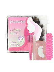 500 Pcs False Eyelashes Per Box, Double Layered, 8D 10D 12D 14D 16D, Thickness 0.05mm,9-16mm / Mix, Curl C+D, Three-Dimensional Effect, Pointy Base Premade Fans Eyelash Extensions, With 10Pcs Eye Pads,10Pcs Eyelash Brushes,10Pcs Adjustment Rod,10Pcs Glue Cup, Thick Fake Lashes For Professional, Daily, Wedding, Party, Costume Makeup - View 14