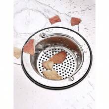 1pc Drain Hair Catcher With Handle, Stainless Steel Circular Drain Cover For Shower, Anti Sink Clogging, Floor Cover Shower Drain Hair Outlet Filter, For Bathroom Tub And Kitchen, Bathroom Tools Home Bathroom Decor Fall Decor Back To School - 多色的 - 查看 7
