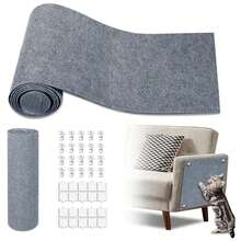 Tấm bảo vệ đồ nội thất chống trầy xước cho mèo, tự dính, 3 trong 1, dùng thay thế cho ghế sofa, đồ da, giá đỡ cây leo cho mèo, tự làm tấm bảo vệ chống trầy xước cho thú cưng. - 30*200cm - Xem 4