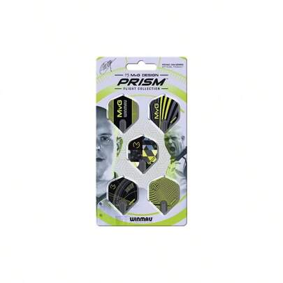 - Dart Flight Collections - Dart Flights 5 Sets Per Pack 15 In Total Thick Micron - Standard Shape Darts Flights - Professional Darts Accessories