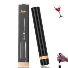 Portable Pressure Wine Opener, Needle-Style Wine Bottle Opener, Suitable For Home, Restaurant, Party - Multicolor - View 1