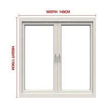 灰色磁吸式纱窗网，可自行安装，防蚊虫，隐形家用卧室磁性窗帘 - 灰色 - 查看 44