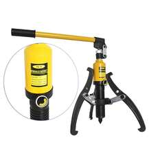 25HGP001-5T-01 5 Ton Hydraulic Gear Puller Fit For Pulling Hubs Flanges Gears Bearings Max Capacity:5T, Ares Travel:50mm Min/Max Reach:0-140mm Min/Max Spread:100-200mm - Yellow - View 3