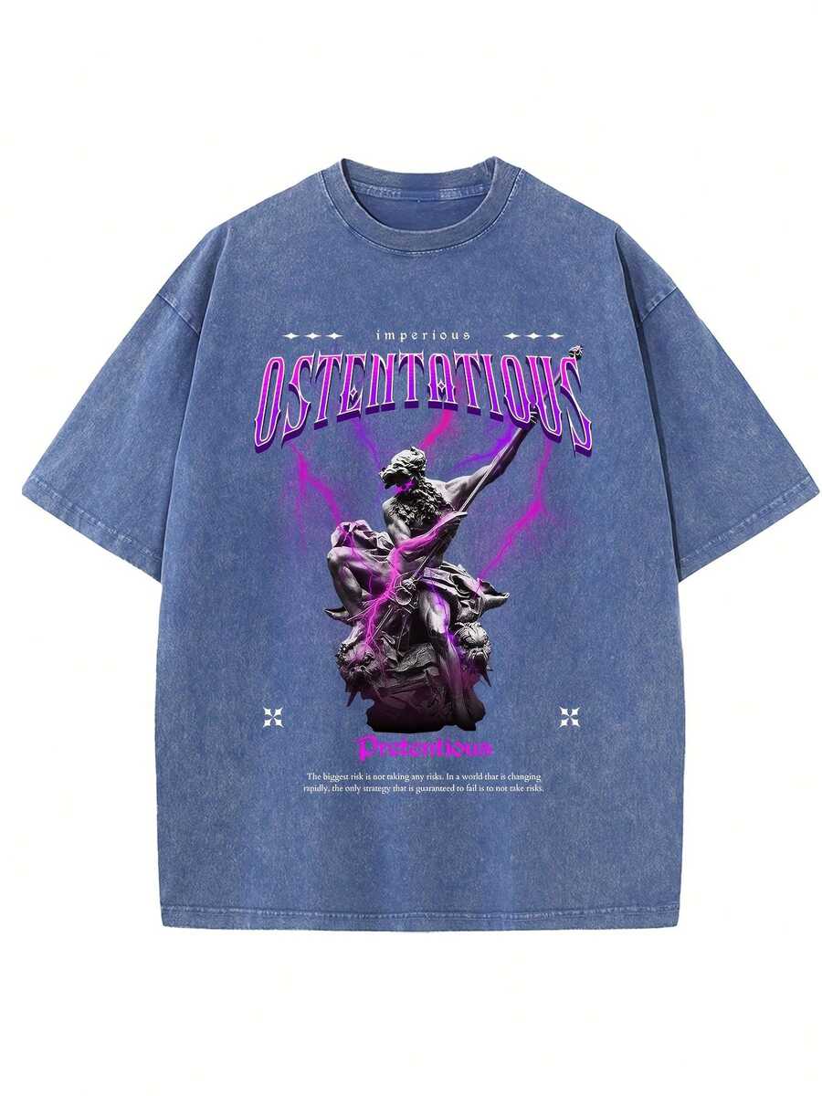 2026OSTENTATOPUSMeExtra-Large Solid Color Cotton Drop-ShoulderTMen's Vintage Streetwear Basic ShirtTLoose-Fitting Hip-Hop Unisex Top With Acid WashTShirt, High-QualityWaxPrintedCottonRetroFashionBrandT-Shirt,Men'sT-Shirt,BeachMust-HaveMen'sSummerT-Shirt,HolidayGift,PerfectGift,Easter,Graphictshirts,100percentcotton,Graphicteesmen,Summerclothes - 海軍藍 - 查看 1