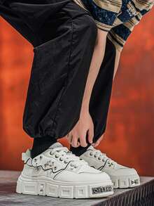 Zapatillas de running con amortiguación de cojín de aire, rebote y absorción de impactos para otoño/invierno. Calzado deportivo transpirable y resistente al desgaste, nuevos modelos para parejas - Blanco - Ver 7