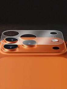 (4-In-1) 2+2pcs Soft PET Matte Rear Camera Lens Protector Film, Compatible With IPhone 17 Pro/17 Pro Max/17/17 Air, Anti-Scratch, Semi-Transparent, Ultra-Thin - Clear - View 6